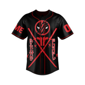 Deadpool In My Defense Baseball Jersey For Men Women And Kids Gift for Fans 1