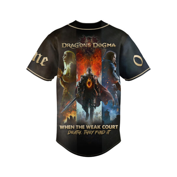 Dragon Dogma Baseball Jersey For Men Women And Kids Gift for Fans