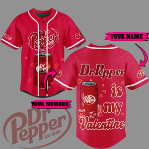 Dr Pepper Baseball Jersey For Men Women And Kids Gift for Fans