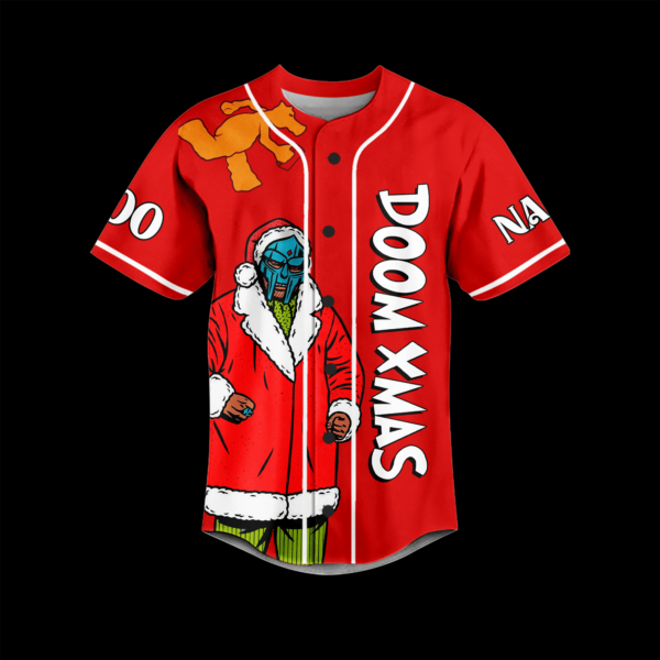 Doom Xmas Baseball Jersey For Men Women And Kids Gift for Fans