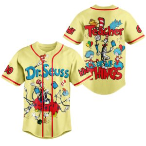 Dr. Seuss Baseball Jersey For Men Women And Kids Gift for Fans