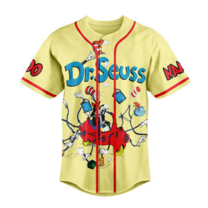 Dr. Seuss Baseball Jersey For Men Women And Kids Gift for Fans 3