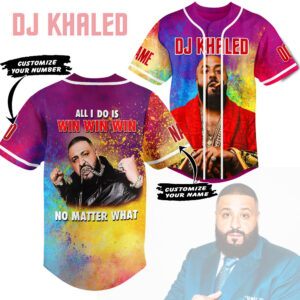 DJ Khaled Baseball Jersey For Men Women And Kids Gift for Fans