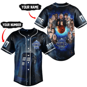 Doctor Who Baseball Jersey For Men Women And Kids Gift for Fans