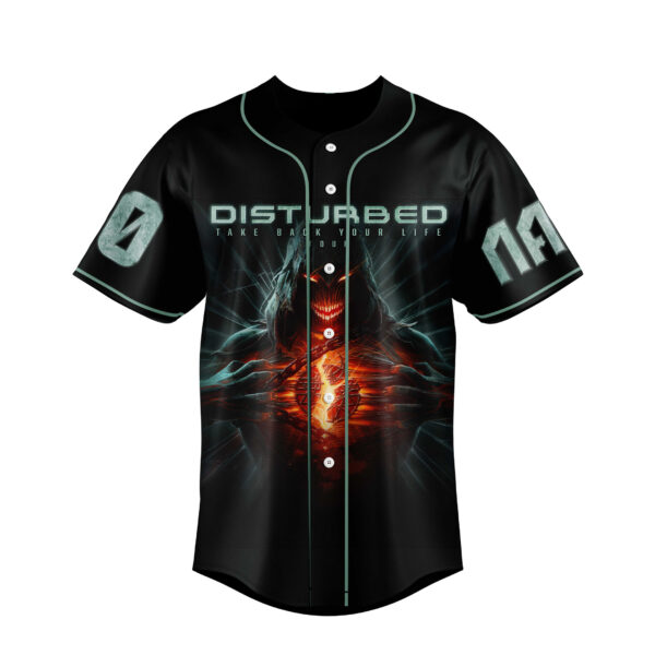 Disturbed Take Back Your Life Tour Baseball Jersey For Men Women And Kids Gift for Fans