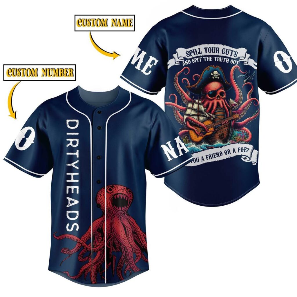 Dirty Heads Baseball Jersey For Men Women And Kids Gift for Fans Dirty Heads Baseball Jersey For Men Women And Kids Gift for Fans
