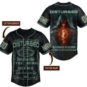 Disturbed Baseball Jersey For Men Women And Kids Gift for Fans