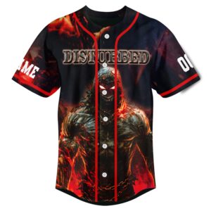 Disturbed Baseball Jersey For Men Women And Kids Gift for Fans 1