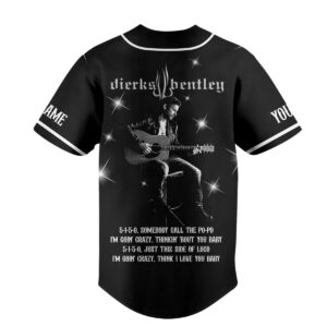 Dierks Bentley Baseball Jersey For Men Women And Kids Gift for Fans 1