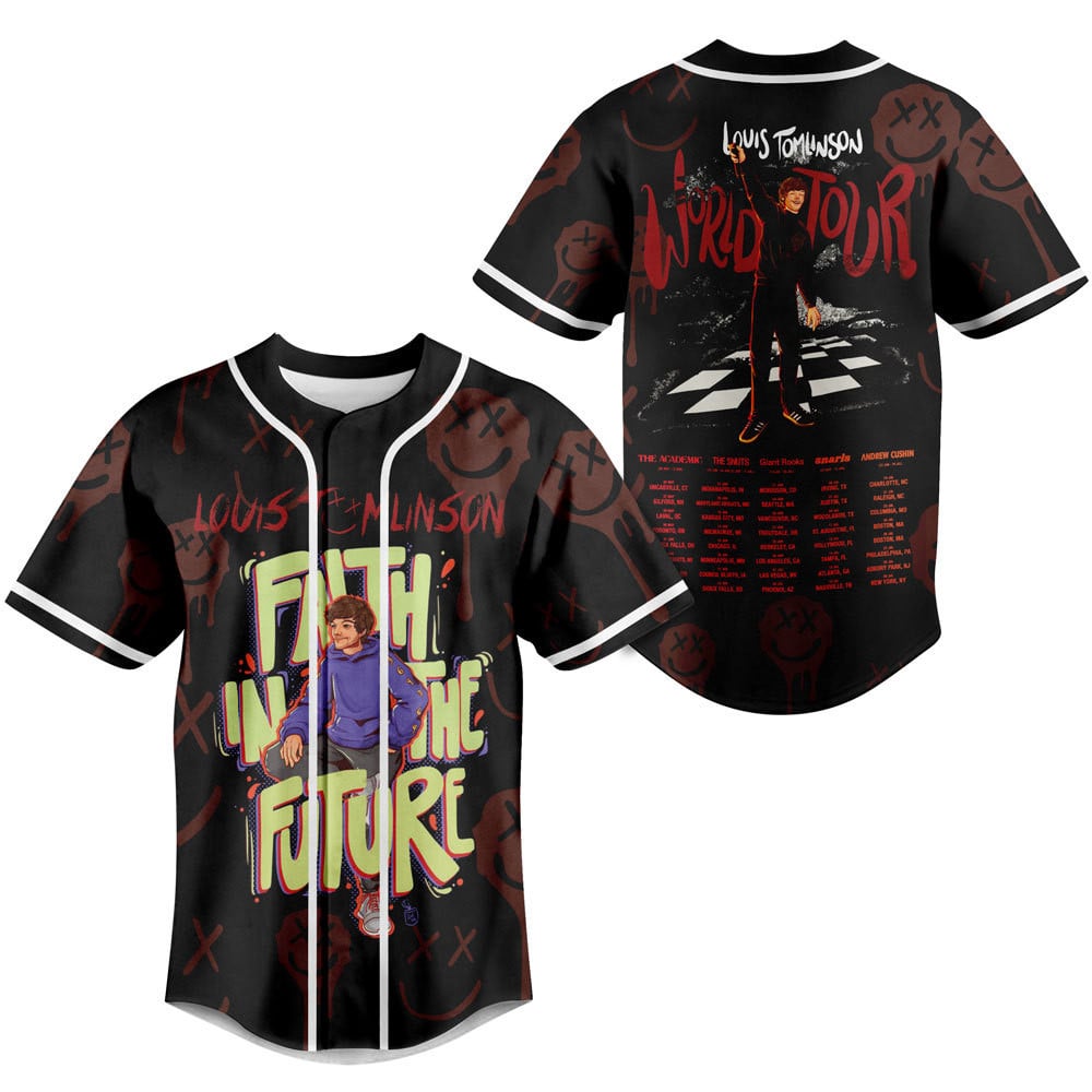 Faith In The Future Baseball Jersey For Men Women And Kids Gift for Fans Faith In The Future Baseball Jersey For Men Women And Kids Gift for Fans