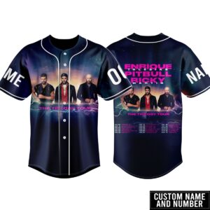 Enrique Iglesias Pitbull Ricky Baseball Jersey For Men Women And Kids Gift for Fans