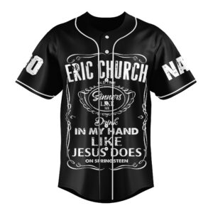 Eric Church Baseball Jersey For Men Women And Kids Gift for Fans 1