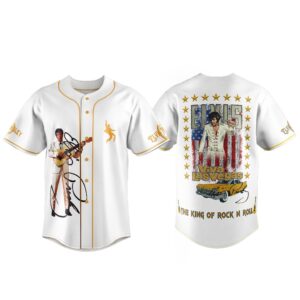 Elvis Presley Baseball Jersey For Men Women And Kids Gift for Fans