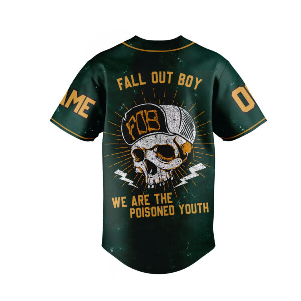 Fall Out Boy Baseball Jersey For Men Women And Kids Gift for Fans
