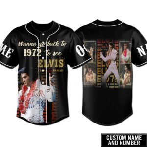 Elvis Presley Baseball Jersey For Men Women And Kids Gift for Fans