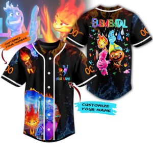 Elemental Baseball Jersey For Men Women And Kids Gift for Fans