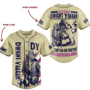 Dwight Yoakam Baseball Jersey For Men Women And Kids Gift for Fans