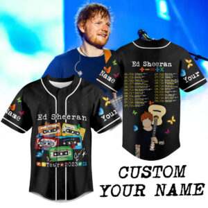 Ed Sheeran Baseball Jersey For Men Women And Kids