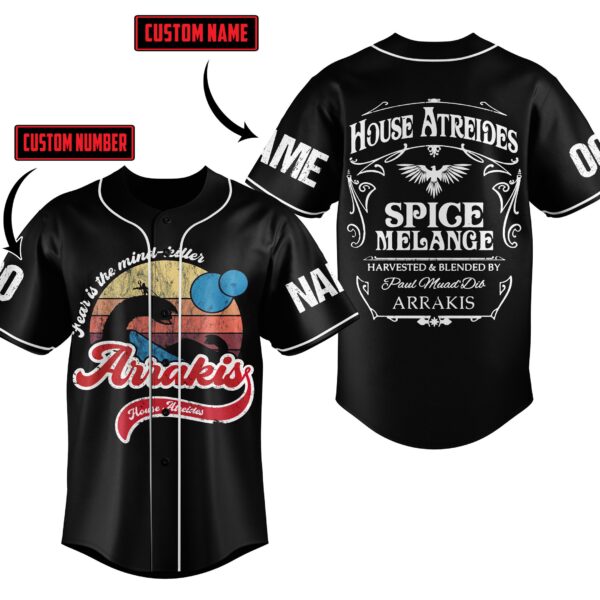 Dune House Atreides Baseball Jersey For Men Women And Kids Gift for Fans