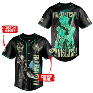 Final Fantasy VII Baseball Jersey For Men Women And Kids Gift for Fans