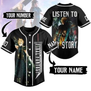 Final Fantasy Baseball Jersey For Men Women And Kids Gift for Fans