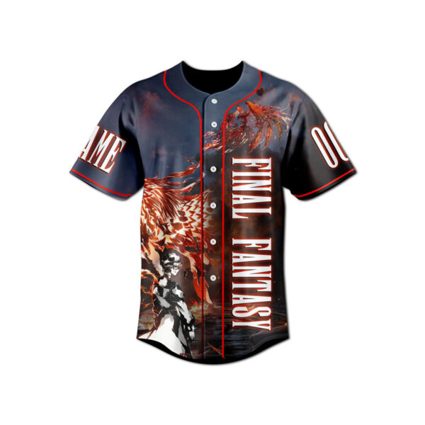 Final Fantasy Baseball Jersey For Men Women And Kids Gift for Fans