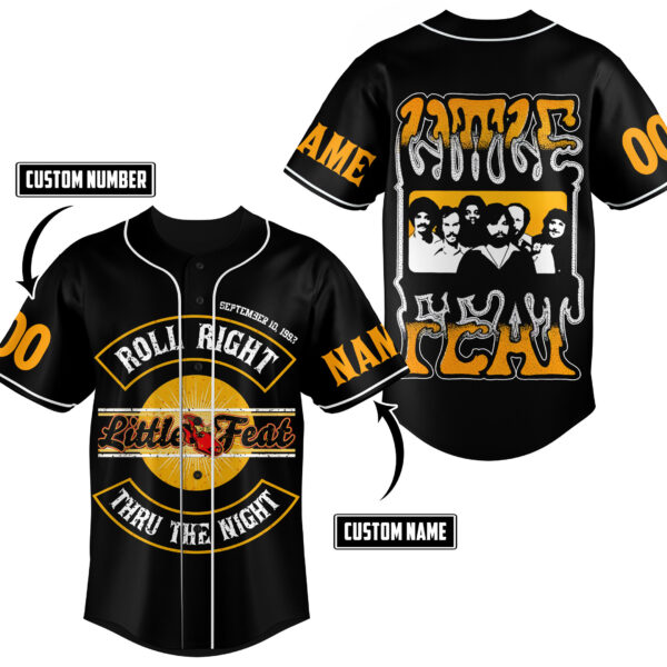Feats Do Not Fail Me Now Little Feat Baseball Jersey For Men Women And Kids Gift for Fans