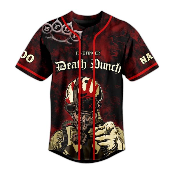 Five Finger Death Punch Baseball Jersey For Men Women And Kids Gift for Fans