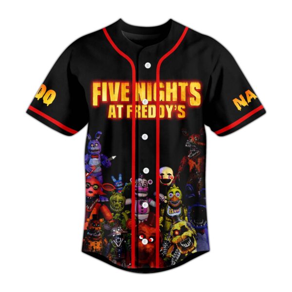 Five Nights at Freddy Baseball Jersey For Men Women And Kids Gift for Fans