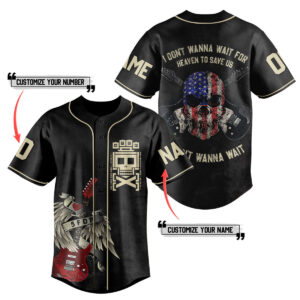 Five Finger Death Punch Baseball Jersey For Men Women And Kids Gift for Fans 1