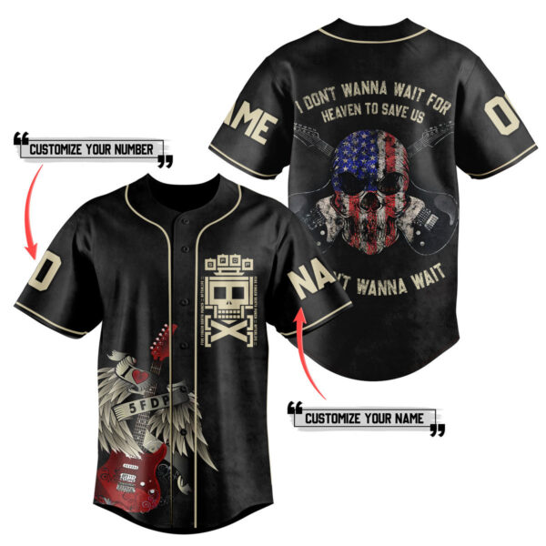 Five Finger Death Punch Baseball Jersey For Men Women And Kids Gift for Fans