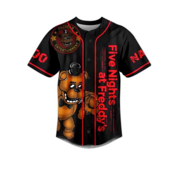 Five Nights at Freddy Baseball Jersey For Men Women And Kids Gift for Fans