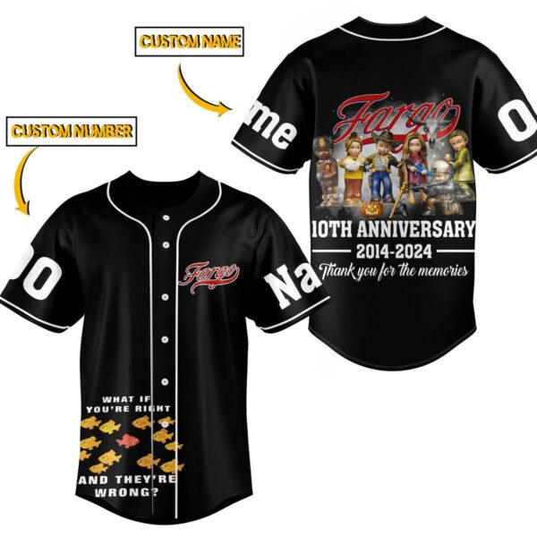 Fargo Baseball Jersey For Men Women And Kids Gift for Fans