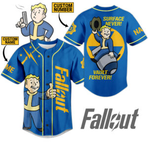 Fallout Baseball Jersey For Men Women And Kids Gift for Fans