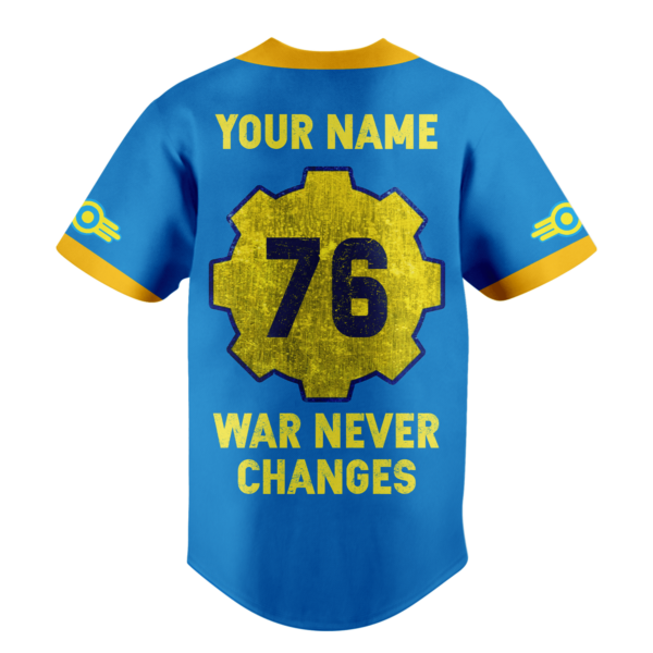 Fallout Shelter War Never Changes Baseball Jersey For Men Women And Kids Gift for Fans