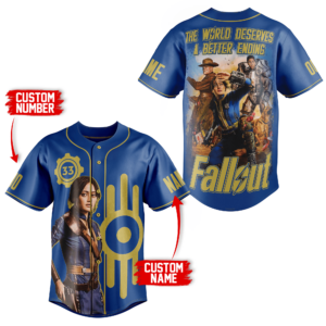 Fallout Baseball Jersey For Men Women And Kids Gift for Fans