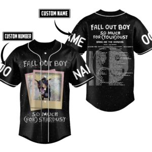 Fall Out Boy Baseball Jersey For Men Women And Kids Gift for Fans