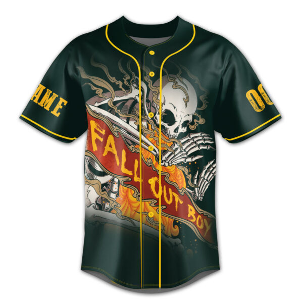 Fall Out Boy Baseball Jersey For Men Women And Kids Gift for Fans