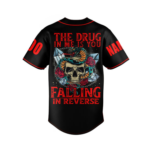 Falling In Reverse Baseball Jersey For Men Women And Kids Gift for Fans