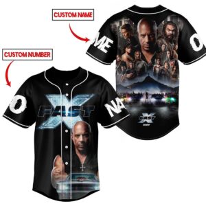 Fast X Baseball Jersey For Men Women And Kids Gift for Fans