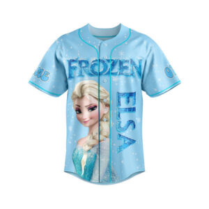 Frozen Elsa Baseball Jersey For Men Women And Kids Gift for Fans 3