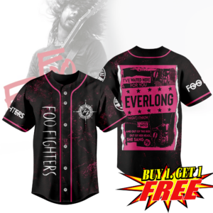 Foo Fighters Baseball Jersey For Men Women And Kids Gift for Fans