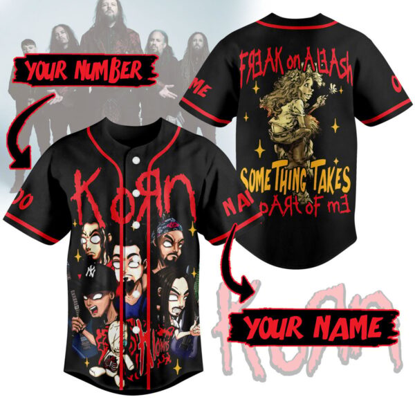 Freak On A Leash Korn Baseball Jersey For Men Women And Kids Gift for Fans