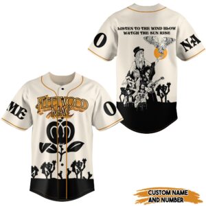 Fleetwood Mac Baseball Jersey For Men Women And Kids Gift for Fans
