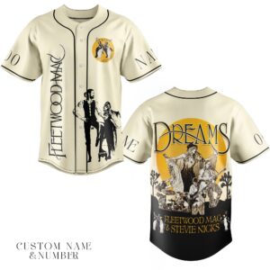 Fleetwood Mac Baseball Jersey For Men Women And Kids Gift for Fans