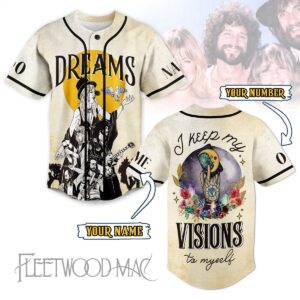 Fleetwood Mac Baseball Jersey For Men Women And Kids Gift for Fans