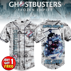 Ghostbusters Frozen Empire Baseball Jersey For Men Women And Kids Gift for Fans