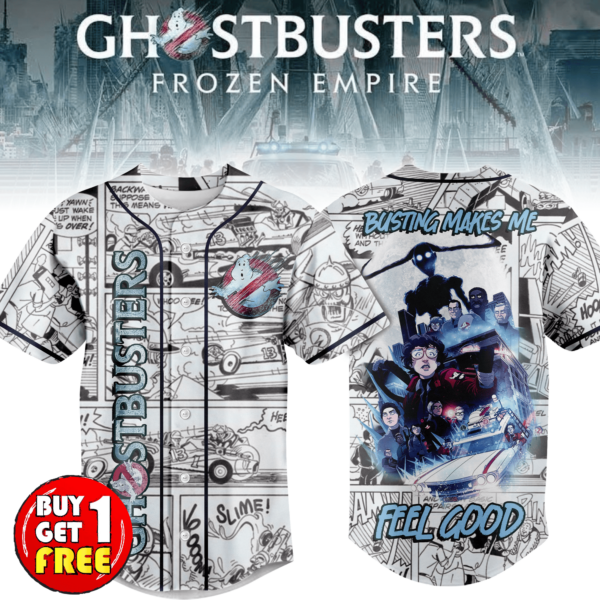 Ghostbusters Frozen Empire Baseball Jersey For Men Women And Kids Gift for Fans