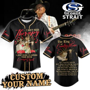 George Strait Baseball Jersey For Men Women And Kids Gift for Fans 1