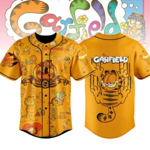 Garfield Baseball Jersey For Men Women And Kids Gift for Fans